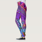 Leggings ~ Blauw paars roze ~ Origineel (Links)