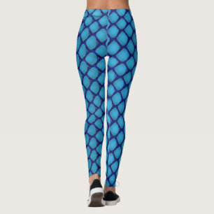 Leggings Bleu