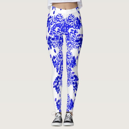 Leggings Bleu (Devant)
