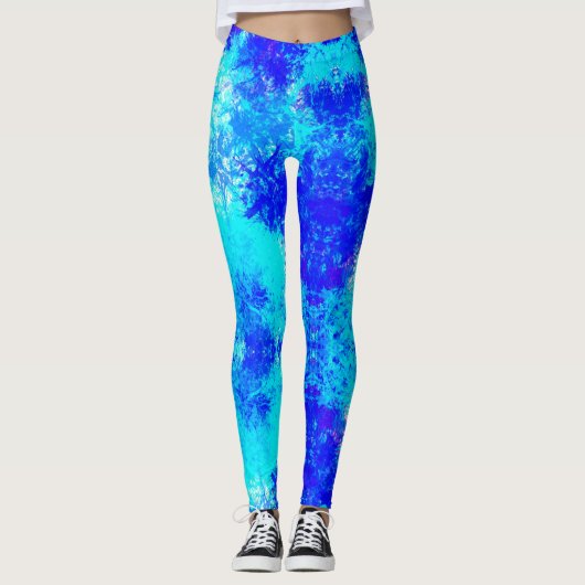 Leggings Bleu (Devant)
