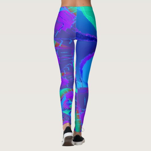 Leggings Bleu (Dos)