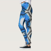 Leggings Bleu atomique (Gauche)