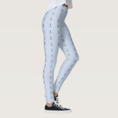 Leggings Bleu Avec Ancres Nautiles Navy (Droite)