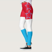 Leggings Bleu blanc (Gauche)