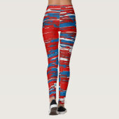 Leggings Bleu-Blanc-Rouge Canadiens Hockey! (Dos)