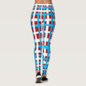 Leggings Bleu blanc rouge clair (Dos)