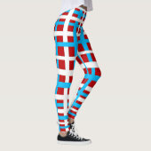 Leggings Bleu blanc rouge clair (Droite)