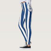 Leggings Bleu boat linear love (Gauche)