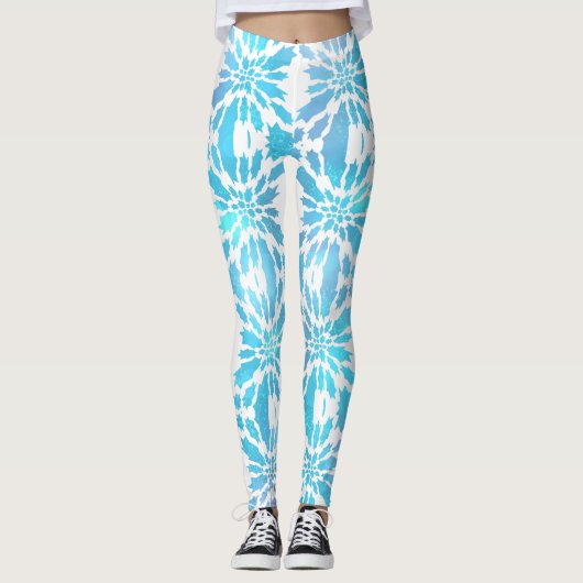 Leggings Bleu brillant (Devant)