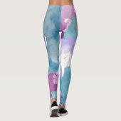 Leggings Bleu camouflage (Dos)