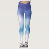 Leggings bleu céleste (Devant)