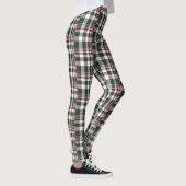 Leggings Bleu Checker Empreintes toutes-sur-impression (Droite)