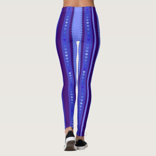 Leggings Bleu clair et foncé (Dos)