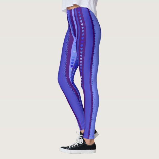 Leggings Bleu clair et foncé (Gauche)