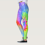 Leggings Bleu clair et violet Psychédélique Starburst Tie D<br><div class="desc">Ces leggings sont dotés d'un design psychédélique de teinture à cravate qui rappelle la contre-culture hippie des années 1960. Idéal pour le yoga, la course, l'entraînement à la salle de gym, ou juste quand vous voulez porter des collants sexy mignons. Les couleurs sont claires et lumineuses avec des tons bleu,...</div>