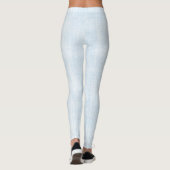 Leggings Bleu Clair Lin Faux (Dos)