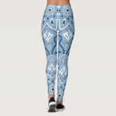 Leggings Bleu coloré islamique incomparable (Dos)