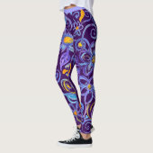 Leggings Bleu de Bohême (Gauche)