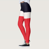 Leggings Bleu de la Marine avec pattes rouges (Gauche)