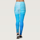 Leggings Bleu Dégradé (Dos)