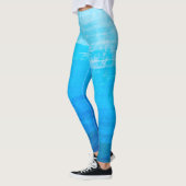 Leggings Bleu Dégradé (Gauche)