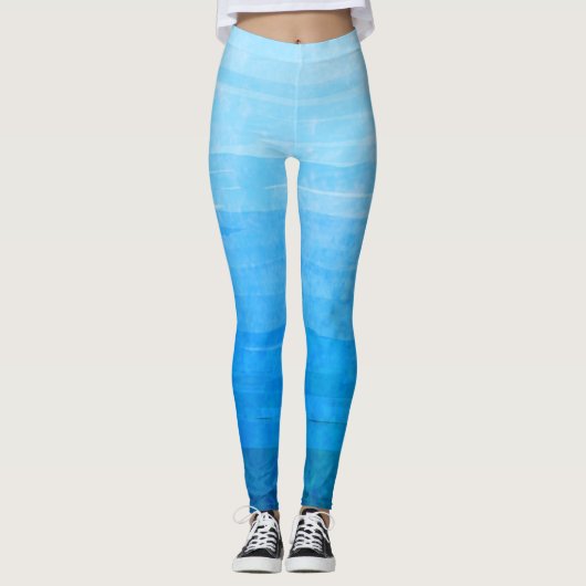 Leggings Bleu Dégradé (Devant)