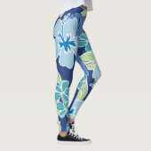Leggings Bleu d'Hawaï (Droite)