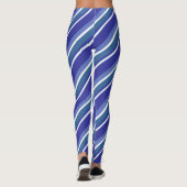 Leggings Bleu diagonale (Dos)