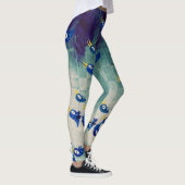 Leggings Bleu d'oiseaux (Droite)
