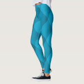 Leggings Bleu doux de luxe (Gauche)