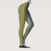 Leggings Bleu et Jaune (Droite)