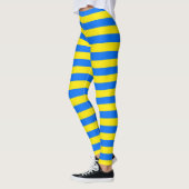 Leggings Bleu et jaune (Gauche)
