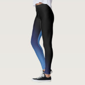 Leggings Bleu et noir (Gauche)