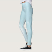 Leggings bleu fleur de Dandelion (Gauche)