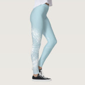 Leggings bleu fleur de Dandelion (Droite)