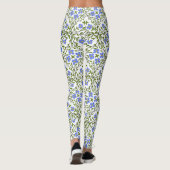 Leggings Bleu fleurit Ditsy Floral (Dos)