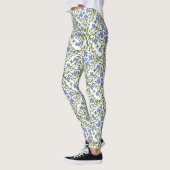 Leggings Bleu fleurit Ditsy Floral (Gauche)