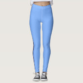 Leggings Bleu foncé bleu clair (Devant)