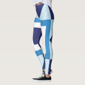 Leggings bleu foncé étoiles texture mode cool nuit garçon c (Gauche)