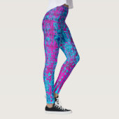 Leggings Bleu framboise (Droite)