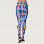 LEGGINGS BLEU GEMS (Dos)