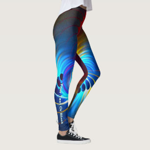 Leggings Bleu gravitationnel