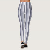 Leggings Bleu gris rayures (Dos)