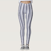 Leggings Bleu gris rayures (Devant)