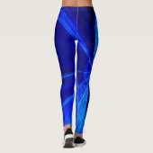 leggings bleu infini (Dos)