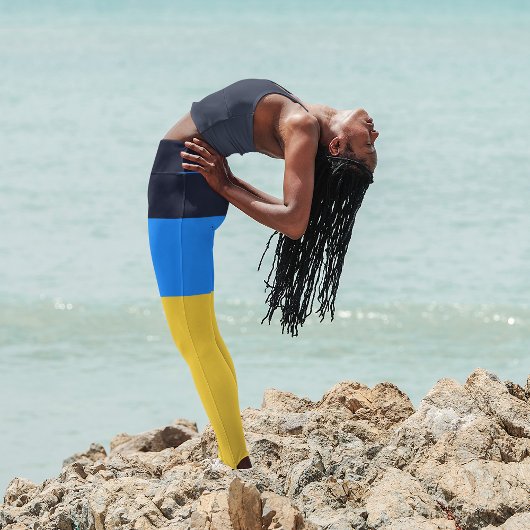 Leggings Bleu jaune