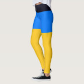 Leggings Bleu jaune (Gauche)