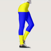 Leggings Bleu jaune Delta (Droite)