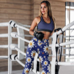 Leggings Bleu marguerites à motifs floraux | Légendes<br><div class="desc">Bleu marguerites à motifs floraux | Leggings - Soyez super avec notre collection de fleurs Leggings idéal pour l'usure quotidienne,  l'entraînement,  ou juste de traîner.</div>