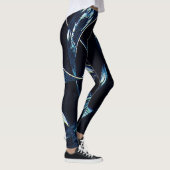 Leggings Bleu marine foncé (Droite)